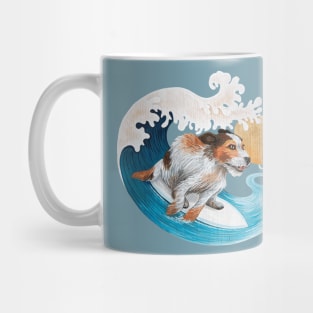 Surfing Dog Mug